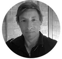 Nate Small Circle BW